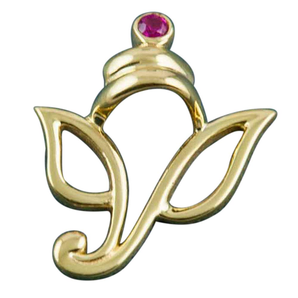 FOURSEVEN Jewellery 925 Sterling Silver Gold-Plated Silver Ganesha Pendant, Fits in Necklace for Men and Women (Gifts for Him/Her) (Auspicious Gifts) (B07NGPFK97) Amazon Price History, Amazon Price Tracker