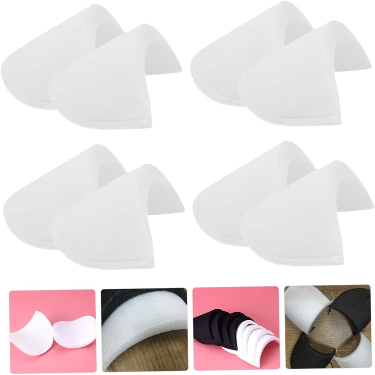 BESPORTBLE Sponge Shoulder Pads Soft for Wear Cloth Shoulder Pads Support Shoulder Pads Women Shoulders Padded