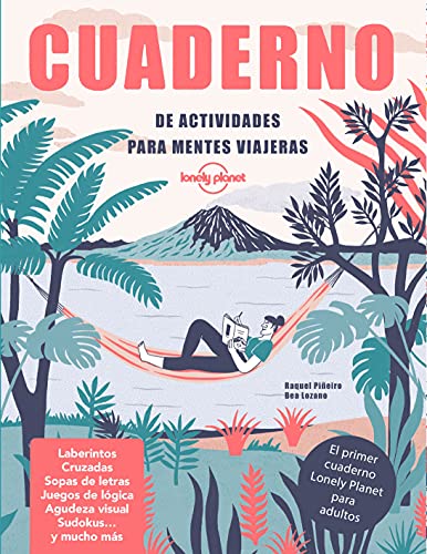 Portada de Cuaderno de actividades para mentes viajeras