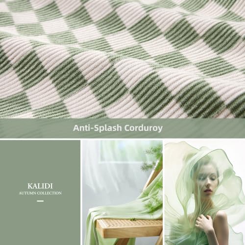 Image of KALIDI Corduroy Tote Bag, Large Slouchy Hobo Messenger Crossbody Bag