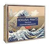 Hokusai Prints Note Cards: 12 Blank Note Cards & Envelopes (6 x 4 inch cards in a box)