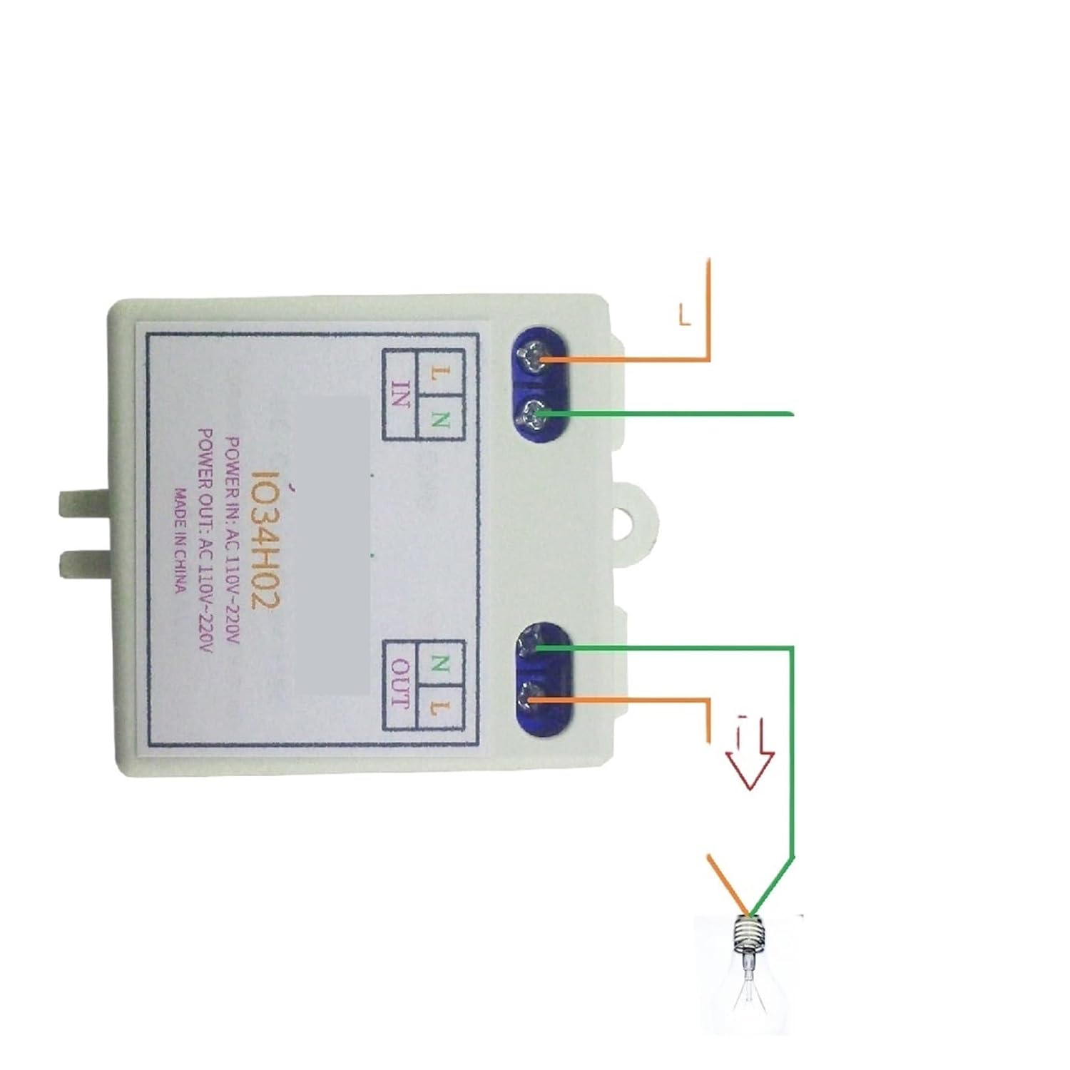 1pcs AC 120V 220V Simple Time Delay Relay Power ON Delay Off Switch 1-480Min Timer Controller