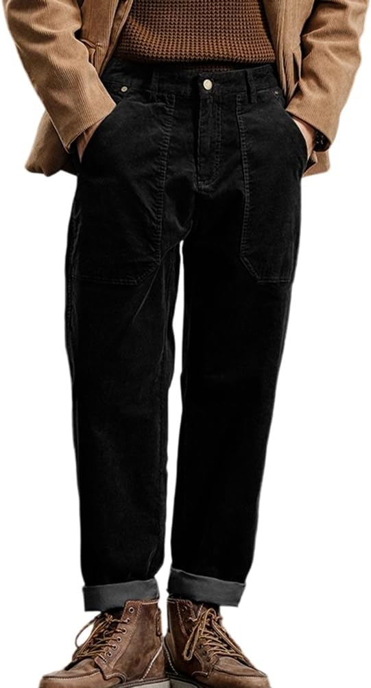 Open Yy ダークグレー カーゴパンツ ゴムウエスト Open Yy