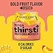 Ninja Thirsti Flavored Water Drops, FRUITI CHILL+ Peach Mango, Bold Fruit Flavor with Caffeine,Sparkling or Still, Zero Calories, Zero Sugar, Makes 17, 12oz drinks, 3 Pack, WCFPCMGAM