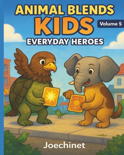 Animal Blends 5 for Kids - Everyday Heroes: Discover the Courageous World of Hybrid Heroes in Engaging Adventures"