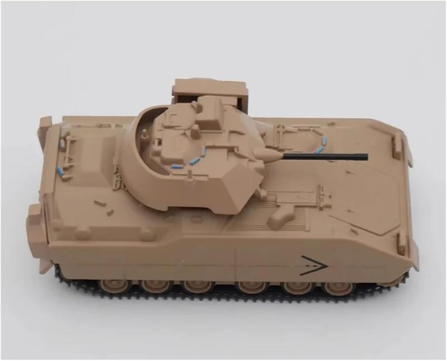 Realistic Tank 1:72 Scale for M2 US Infantry Fighting Vehicle Tank Model Kit Static Die Casting Collectible Ornament Static Tank Model