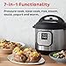 Instant Pot Duo 7-in-1 Mini Electric Pressure Cooker, Slow Rice Cooker, Steamer, Sauté, Yogurt Maker, Warmer & Sterilizer, Includes Free App with over 1900 Recipes, Stainless Steel, 3 Quart