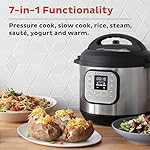 Instant Pot Duo 7-in-1 Mini Electric Pressure Cooker, Slow Rice Cooker, Steamer, Sauté, Yogurt Maker, Warmer & Sterilizer, Includes Free App with over 1900 Recipes, Stainless Steel, 3 Quart - Image 2