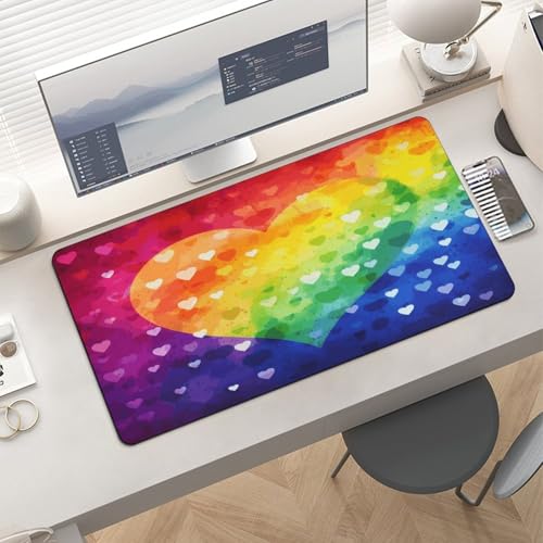 FekiLoot Pad Mouse Grande de Goma Colorido con Base Antideslizante miniatura 6