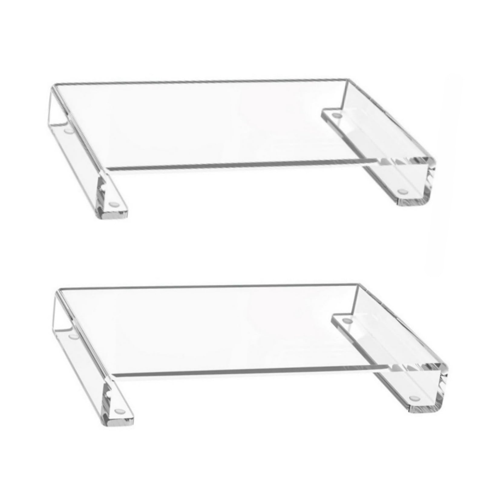 Buxuaaaa Sturdy Acrylic Display Stand for Home Use Portable Accessory for Organizing Toiletries and Kitchen Supplies Utensils Bathroom Organizers