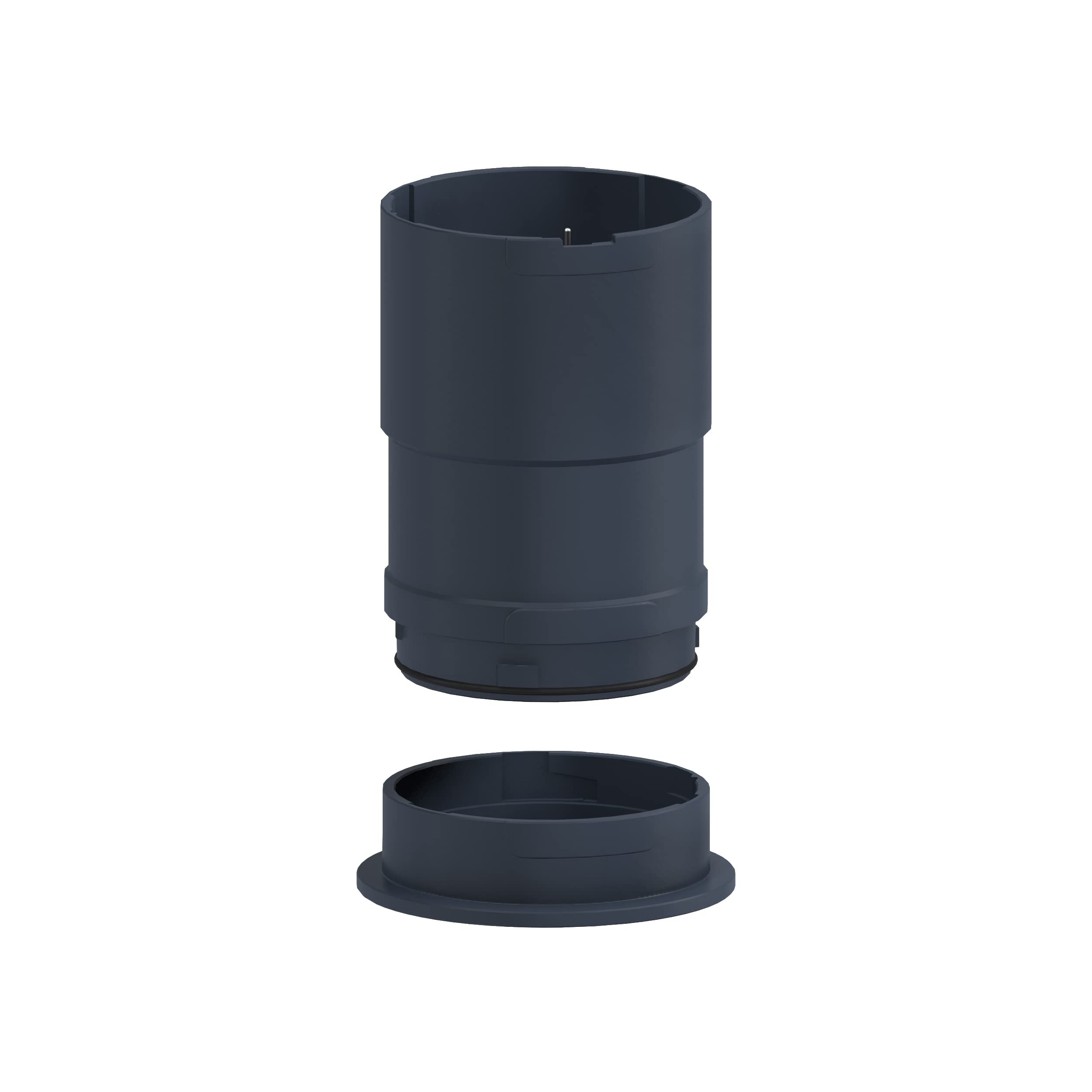Schneider Electric - Harmony XVU - embase alim avec couvercle -60 - noir - 24VACDC 6 XVUC21B