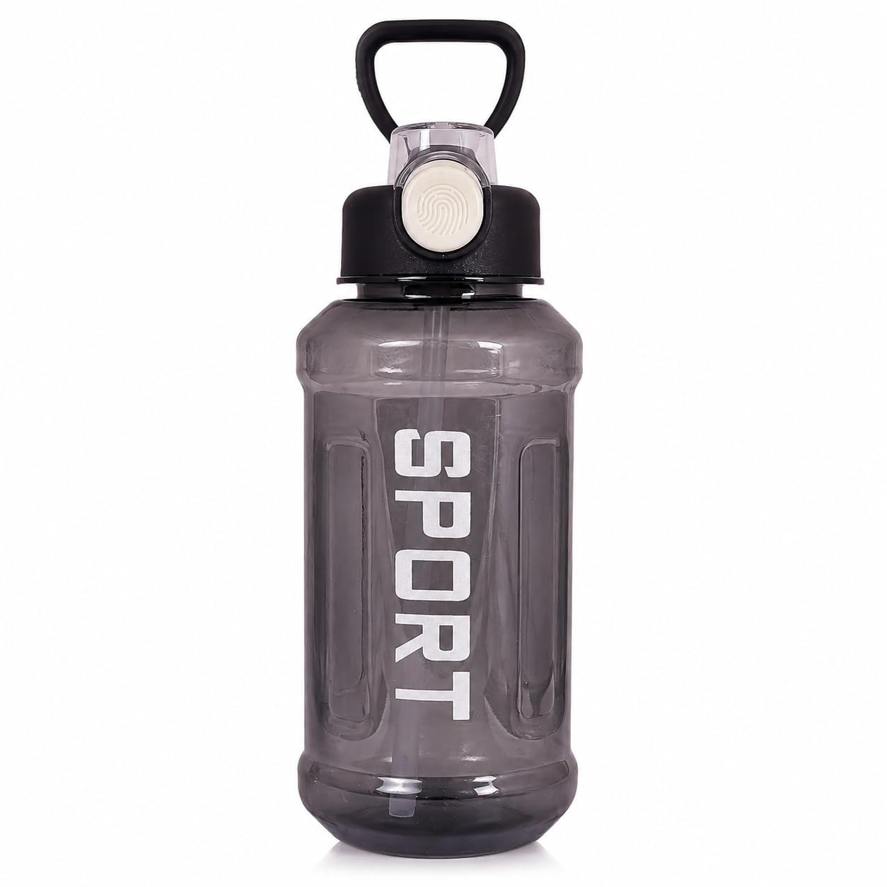1300 ML Sports Water Bottle with Sipper & Handle, Leak-Proof Gym Bottle