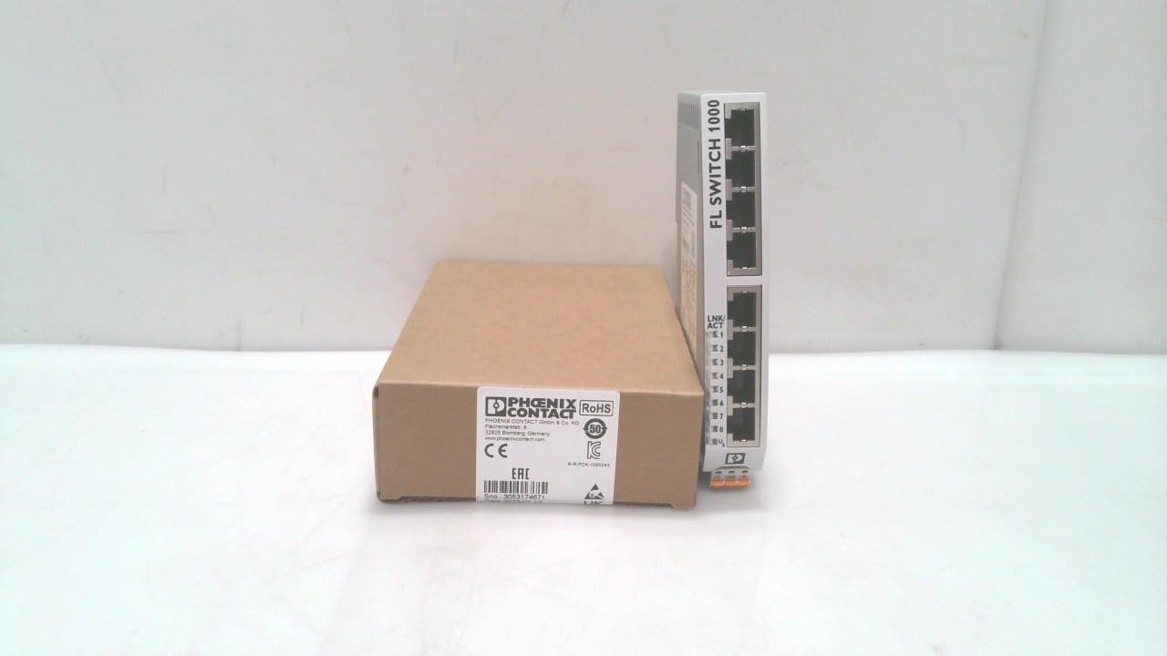 Amazon.co.jp: PHOENIX CONTACT FL Switch 1108N 自動データ伝送速度