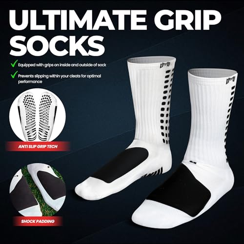 Lite - Protective Athletic Grip Sock with Metatarsal Padding Foot Protection, Anti-Slip Grip Pads, Non Slip Socks3