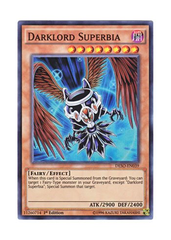 Yu Gi Oh English Version Deso En 039 Darklord Superbia | Desertcart Congo