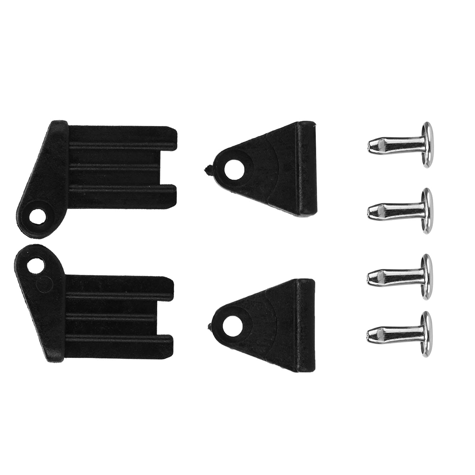Reparatursatz für den Hinteren Sonnenschutz für 5/7-Serie 525i 528i 530i 540i E39 E46, Langlebiges ABS und Metall, Einfache Installation