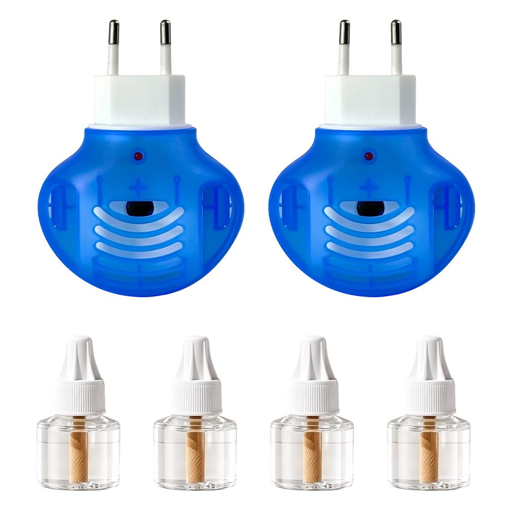 2PCS Mosquito Repellent Plug in, Insect Killer for Home & Travel, Odourless& Non-toxic, Portable Mosquito Killer - Image 8
