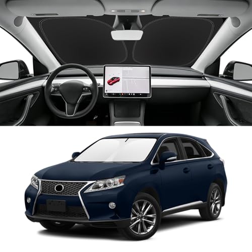 Image of Custom Fit Windshield Sun Shade for Lexus RX 2010-2015