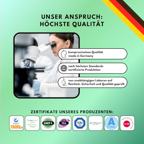 people who kaer Zahn Frische Pulver für Hunde, 3 x 200g – 2-in-1 Zahnpasta & Ergänzungsfutter, Zahnpflege Hund, unterstützt bei Maulgeruch & Zahnstein, Zahnpulver Hund, Hundezahnpasta