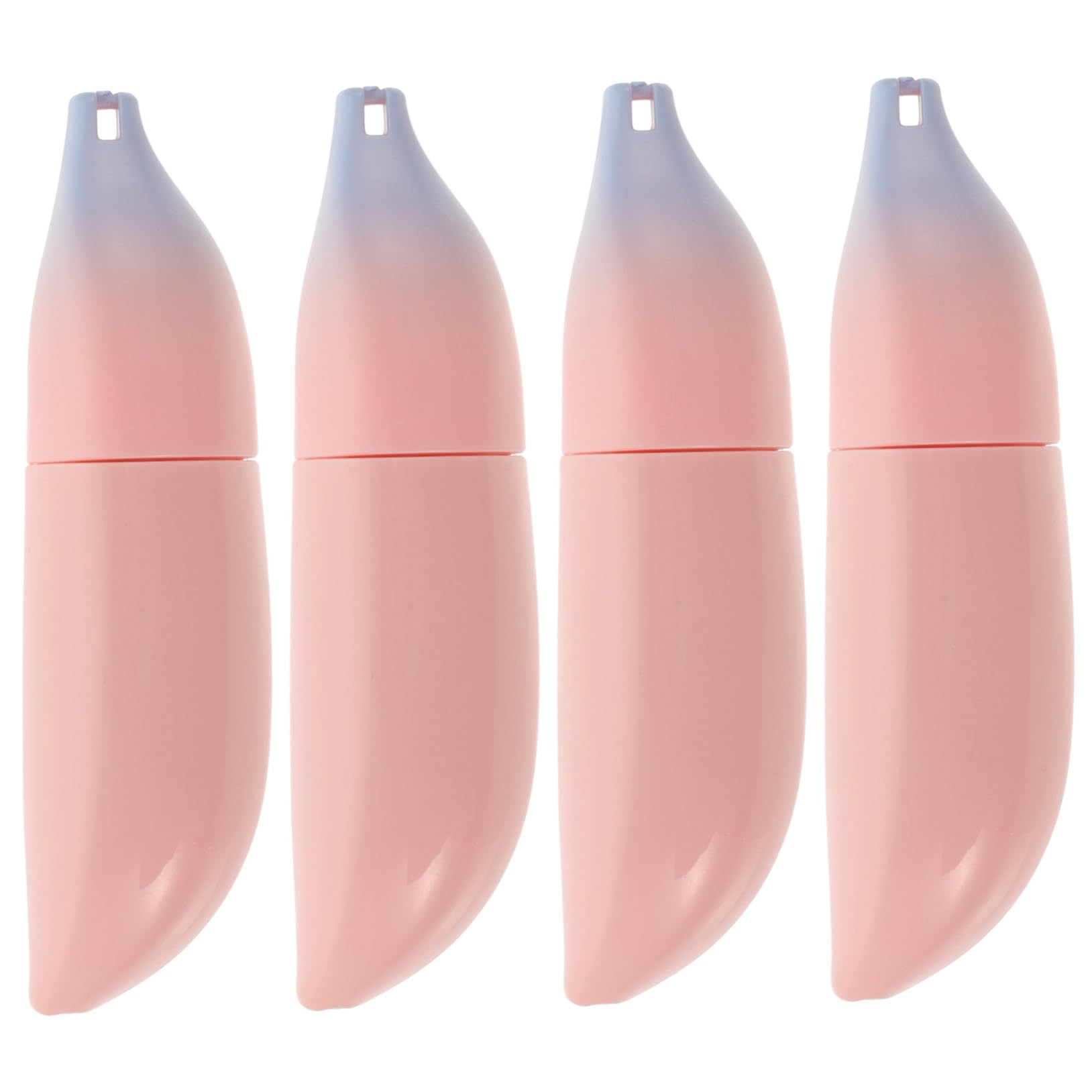 TEHAUX 4pcs Compact Needle Holder Multi-Function Sewing Needle Case Wear-Resistant Plastic Tube for Home Sewing Accessory