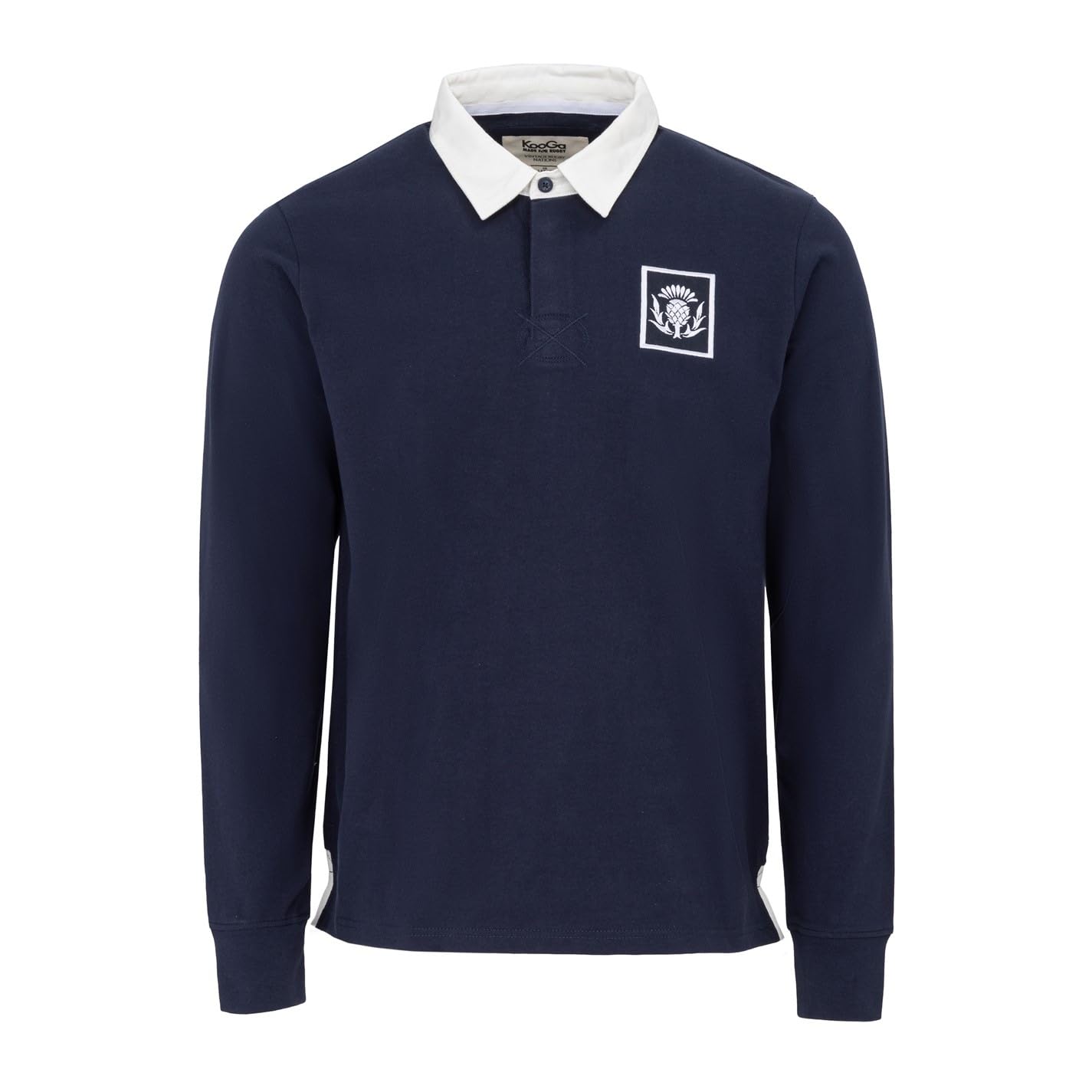 Kooga Mens Vintage Long Sleeve Rugby Shirt Scotland XL
