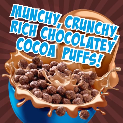 Image of Cocoa Puffs, Chocolatey Breakfast Cereal, Made with Whole Grain, 32 oz Resealable Bag