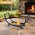 Primachen Firewood Rack Outdoor and Indoor with Wheels & Kindling Wood Hooks, Firewood Storage, Fireplace Wood Storage Rack Movable, Waterproof Stable Log Holder for Fireplace Patio Organizer