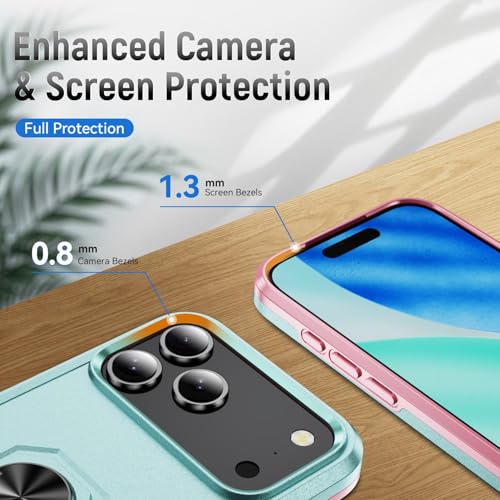 Coque iPhone 17 Air en silicone bleu rigide aux finitions soignées - 4