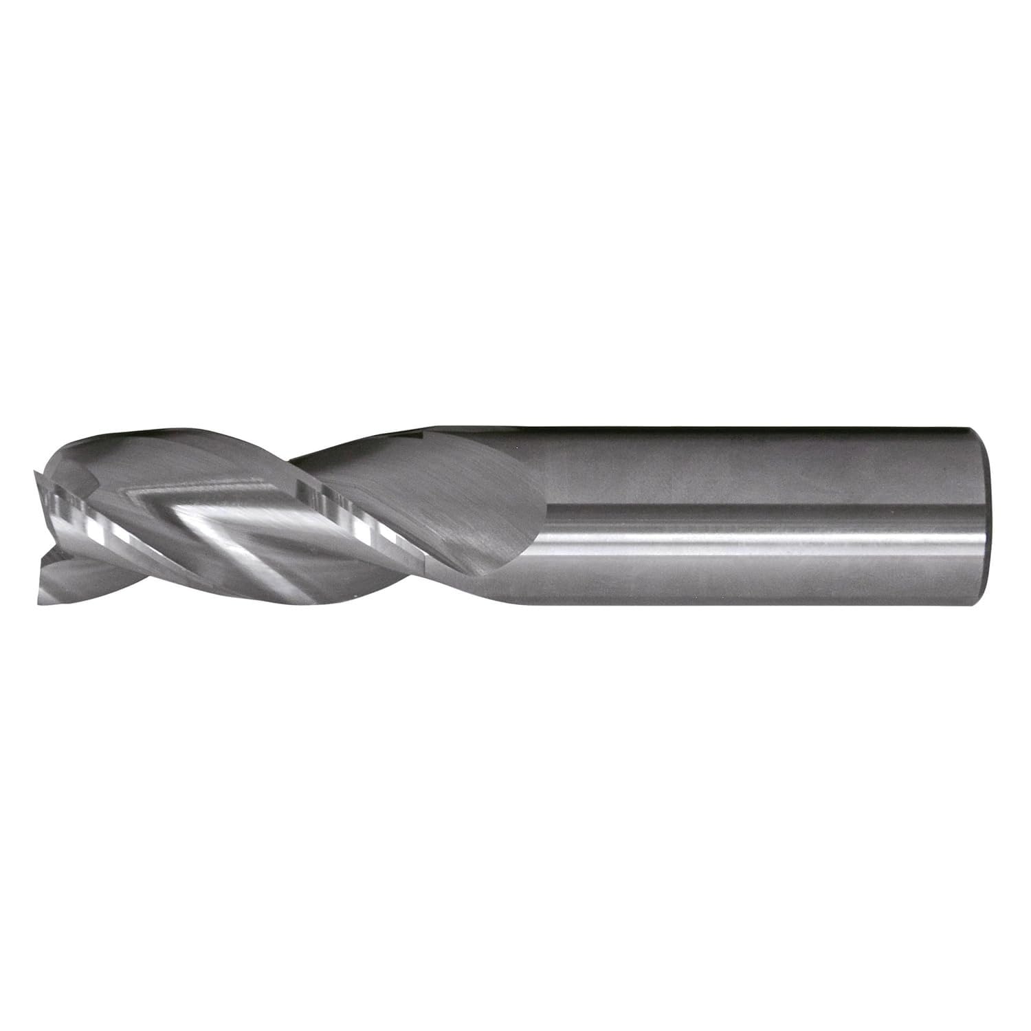 Cleveland C72381 CEM-AM3 Imperial Long Corner Radius End Mill, 1/4 in Dia Cutter, 0.015 in Corner Radius, 1-1/4 in Length of Cut, 3 Flutes, 1/4 in Dia Shank, 3 in OAL, Bright (Each)