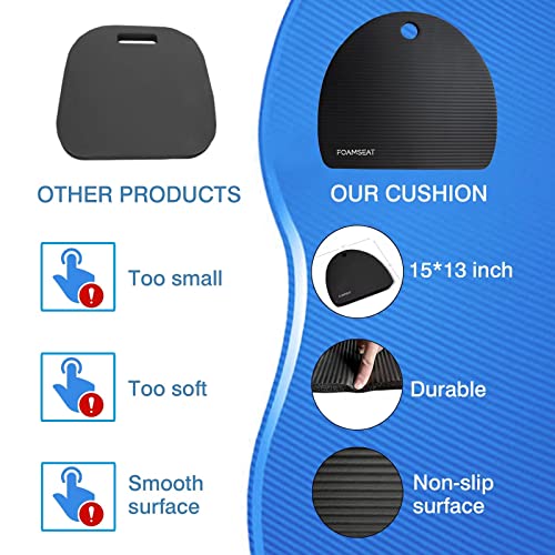 Foamseat SJ-NBR-SC Stadium Seat Cushions 4 Pack thumb #2