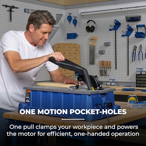 Image of Kreg DB210 Foreman Pocket-Hole Machine, Blue