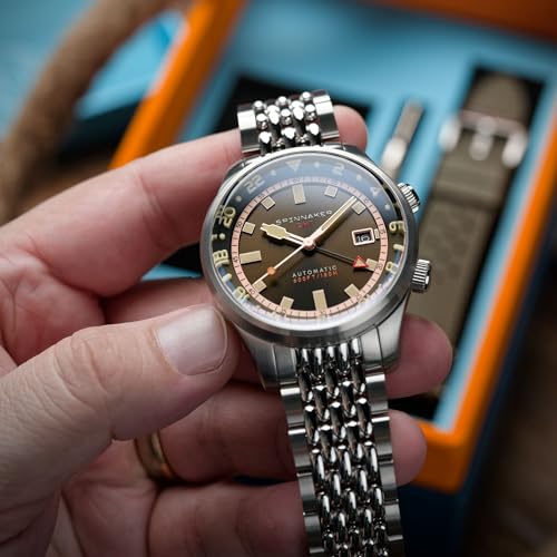 Image of Spinnaker Men's Bradner GMT Automatic Watch with Solid Stainless Steel Bracelet SP-5121
