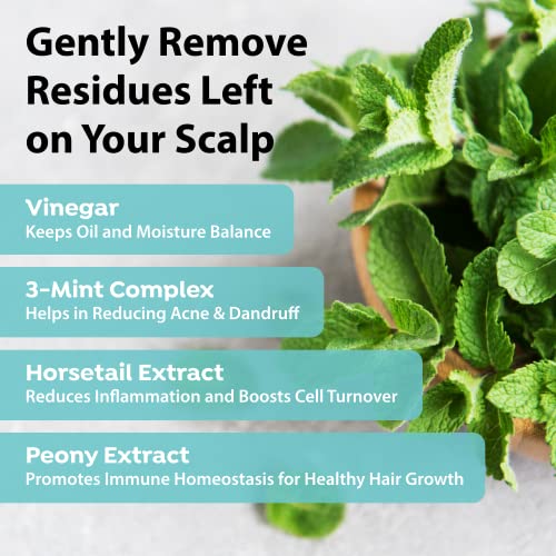 A'PIEU Mint Hair Vinegar Rinse 6.76 fl oz â Korean Scalp Refresher with 3-Mint Complex - Image 5