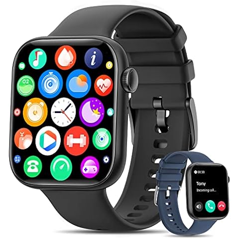 KIQULOV Smartwatch Hombre con Llamada Bluetooth y 120+Modos Deportivos Cover