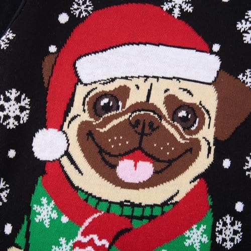 ACOCOPY Boys Girls Ugly Christmas Sweater 3D Cool Long Sleeve Knitted Sweatshirt Cozy Crewneck Pullover Jumper 3-12 Years 4 51Of2NNEcRL. AC