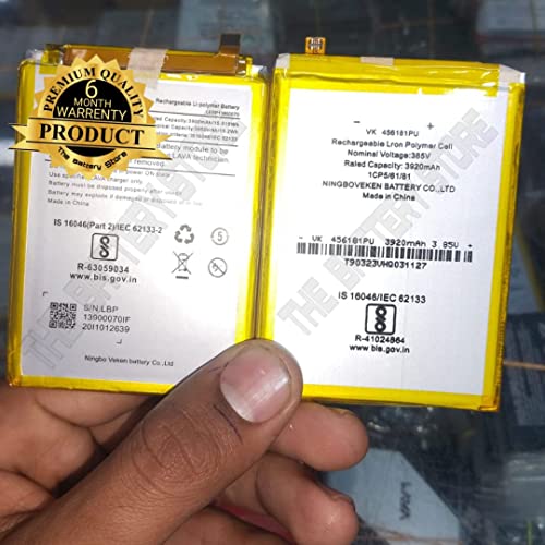 Image of THE BATTERY STORE Orignal Z66 Battery for Lava Z66 Battery with 6 Months WARRENTY and HIGH Capacity Battery Backup Battery (for Lava Z66)