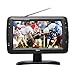 Axess Portable TV 9" Battery Powered Widescreen LCD Small TV TV1703-9 with ATSC Digital Tuner 2 Antennas, USB/SD Card & Headphone Inputs, AV Inputs & Full Func. Remote. Mini TV for Car, RV, Outdoor