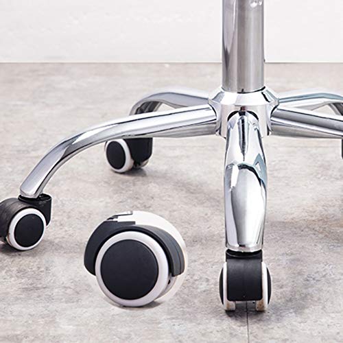 Chaise de bureau sans accoudoir pivotante 360 degrés compacte - 8