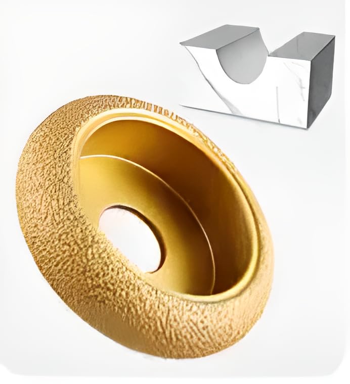 Brazed Grinding Wheel U Shape Groove 20mm, Abrasive France Efficiency Wet Grinding Tool for Ceramic for Stone for Granite for Marble-image-47