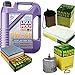 Produktbild QR-PARTS 69379680 Filter Set Inspektionspaket 5 Liter Motoröl Leichtlauf High Tech 5W-40 MANN-FILTER Innenraumfilter Kraftstofffilter Luftfilter Ölfilter