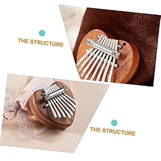 BIENKA 4 ensembles Cadeau Kalimba for Amoureux Pouce Mini Amoureux Assemblée Corde Étudiants Marimba Musique En Bois… - Les Beatles, Paul McCartney, John Lennon, RIngo Starr, George Harrison BIENKA 4 ensembles Cadeau Kalimba for Amoureux Pouce Mini Amoureux Assemblée Corde Étudiants Marimba Musique En Bois… – Image 5