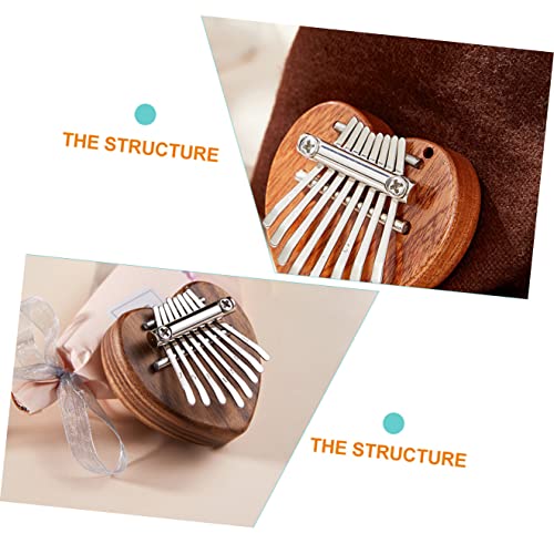 BIENKA 4 ensembles Cadeau Kalimba for Amoureux Pouce Mini Amoureux Assemblée Corde Étudiants Marimba Musique En Bois… - Les Beatles, Paul McCartney, John Lennon, RIngo Starr, George Harrison BIENKA 4 ensembles Cadeau Kalimba for Amoureux Pouce Mini Amoureux Assemblée Corde Étudiants Marimba Musique En Bois… – Image 6