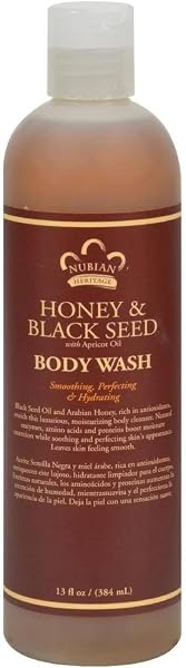 Nubian Heritage Honey & Black Seed Body Wash 385ml