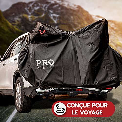 Housse de protection pour vélo d'appartement, imperméable et résistant