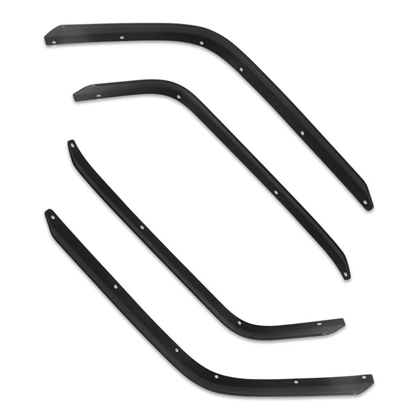 Extensions d'ailes Jeep Wrangler JK anti-projections pour protéger votre carrosserie J401 - 6