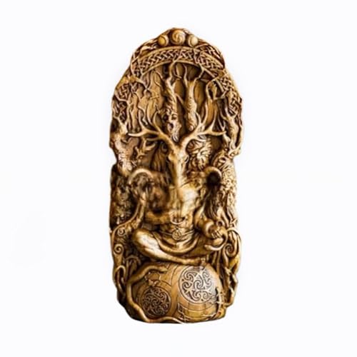 Statua di Una Statua d'Altare di Dio Pagano Resina Artificiale Dea Greca Statua Mitologia Statua d'Altare della Divinità Decorazione Della Casa Ornamenti Statua