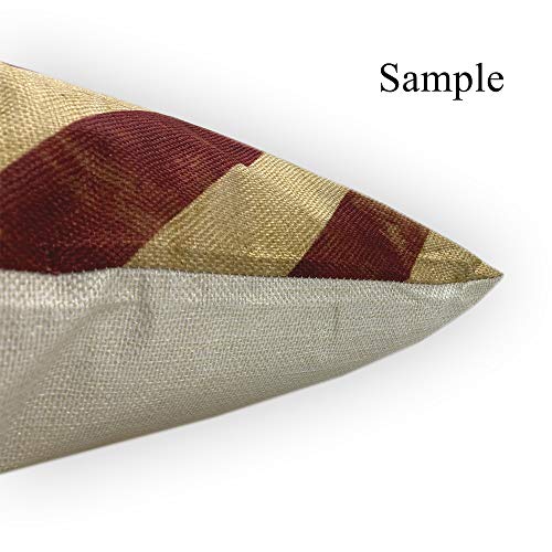 Bageyou Dog's Love To You Throw Pillow Cover Labradoodle Blowing Kisses Love Hearts Decor Home Cotton Linen Pet Pillow Case 18X18 Inch #TOP4