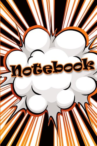 Notebook: Comic notebook cover Style Blank journal book lined Notebook 100 pages (Large 6x9 inches),blank notebook for write in, Blank Journal book