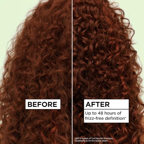 Garnier Fructis Curl Nourish Moisturizing Conditioner for Curly Hair, Plant Protein and Coconut Oil Formula, Up to 48HR of Curl Definition, Sulfate Free & Vegan, 21 Fl Oz (Packaging May Vary) - image 3