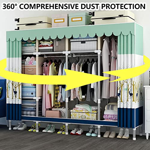 Rangement pour chambre à coucher : armoire en toile modulable - 6